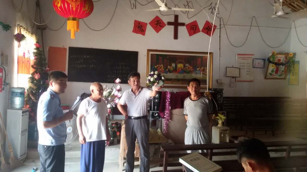 凤阳县总铺镇人大开展宗教活动场所消防安全专项督查.jpg