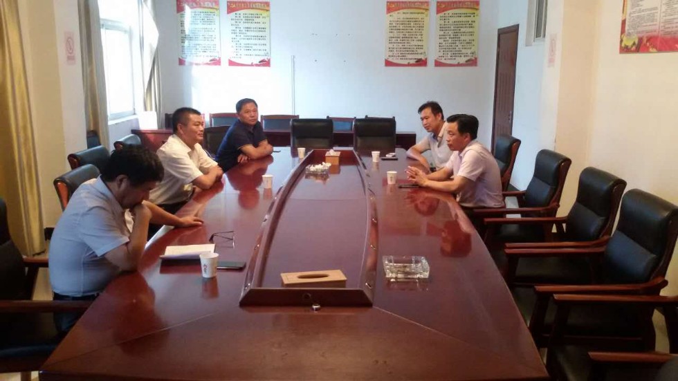 凤阳县人大常委会副主任刘长远一行检查指导总铺镇人大工作.jpg